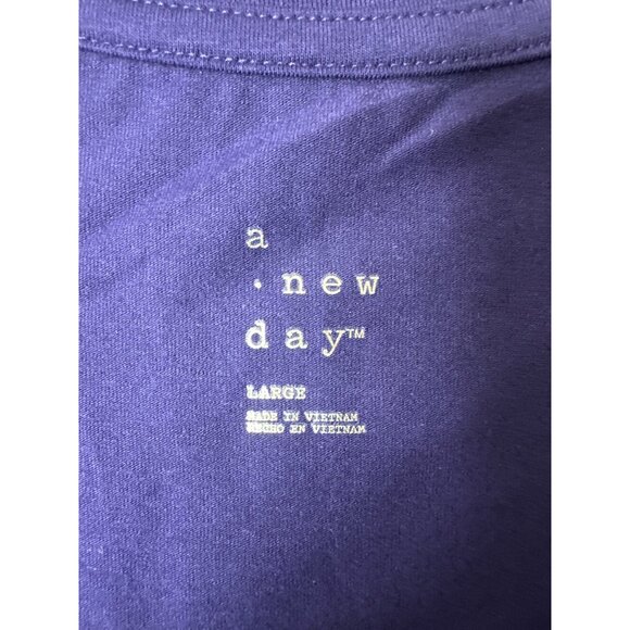 A New Day Womens Large Lot of 2 Sleeveless Scoop Neck Tank Tops Summer Cruise - Picture 4 of 13